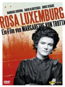 Filmplakat/DVD-Titel „Rosa Luxemburg“ von Margarethe von Trotta (1986); Arthaus.