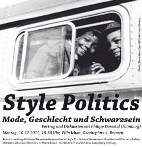 Style Politics: Mode, Geschlecht und Schwarzsein Style Politics: Mode, Geschlecht und Schwarzsein