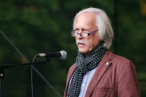 Rolf Gössner bei der Freedom not Fear, Berlin 2014. Von Dirk Ingo Franke, CC-BY-SA 4.0