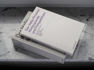 Bild zur Veranstaltung Der Halle-Prozess mit zwei Buchtiteln.