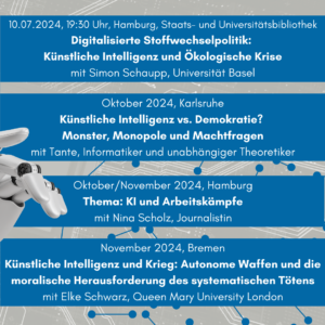 Sharepic2 zur Veranstaltungsreihe KI_Klima_Krise_Krieg
