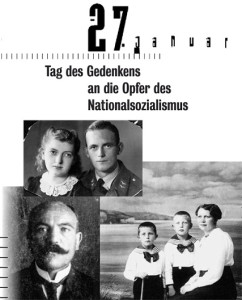 27. Januar - Tag des Gedenkens an die Opfer des Nationalsozialismus