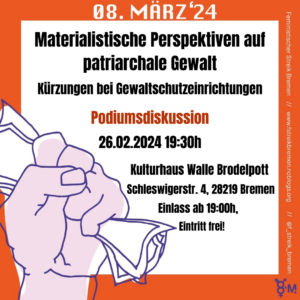 Podiumsdiskussion-26.02.2024-1930h-im-Kulturzentrum-Lagerhaus-Schildstrasse-12-19-28203-Bremen-Einlass-ab-1900h-Eintritt-frei.