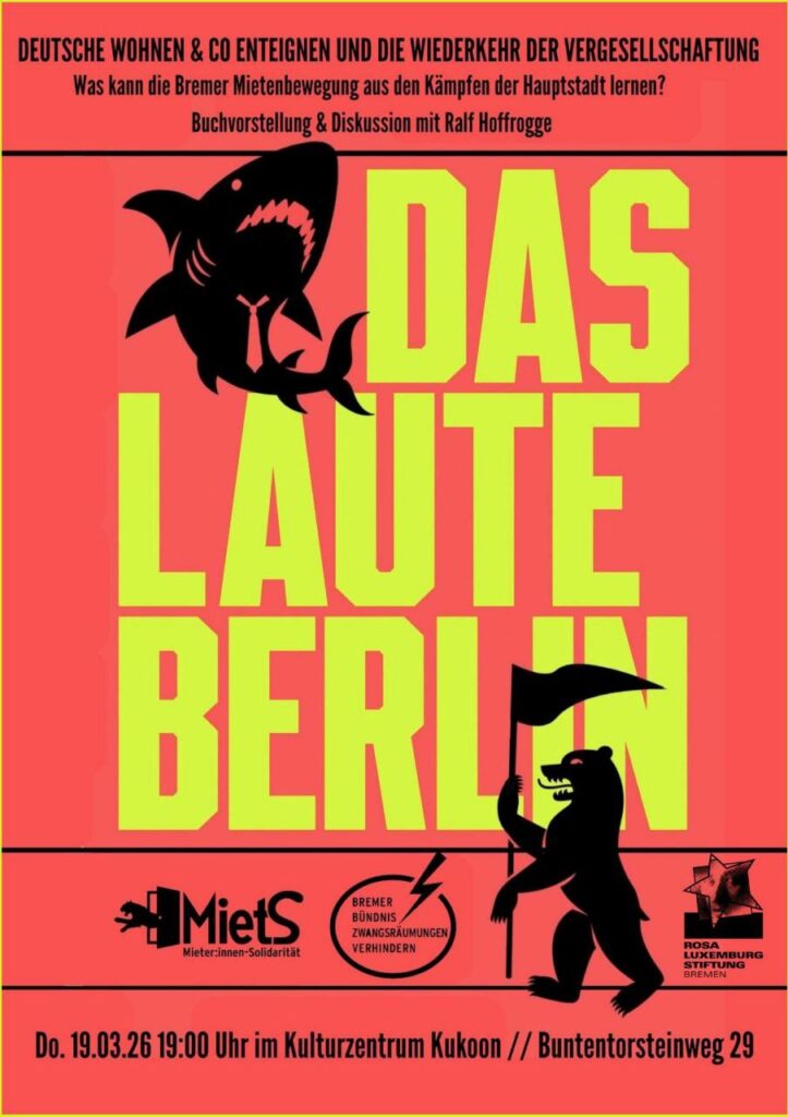 Sharepic Das laute Berlin